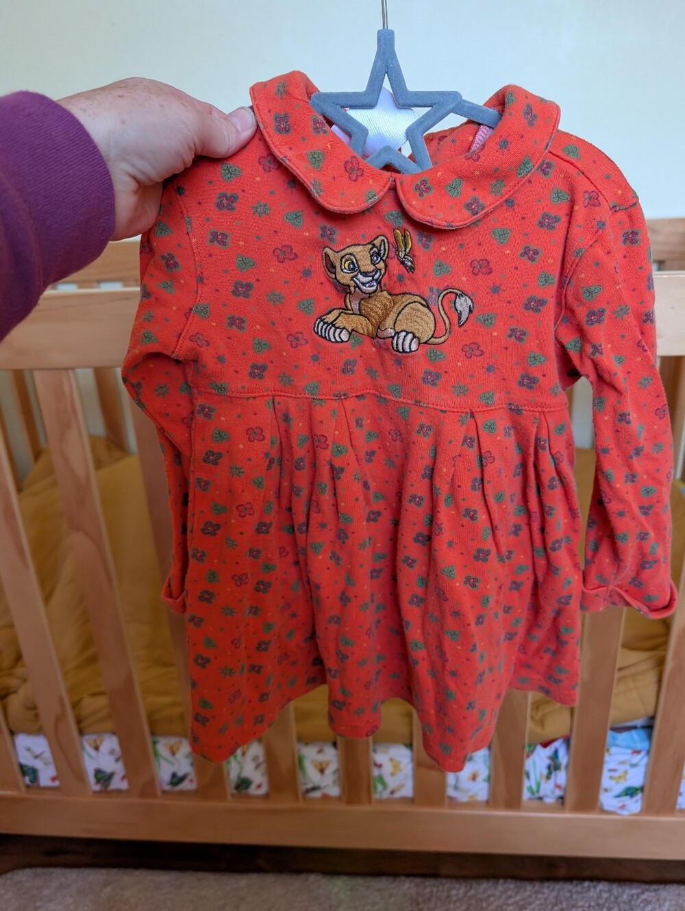 The Disney Store Lion King Fall Dress In 2T-3T